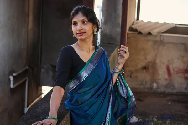 Sahitya_RAMA_GREEN_Narayanpet_Pure_Cotton_saree