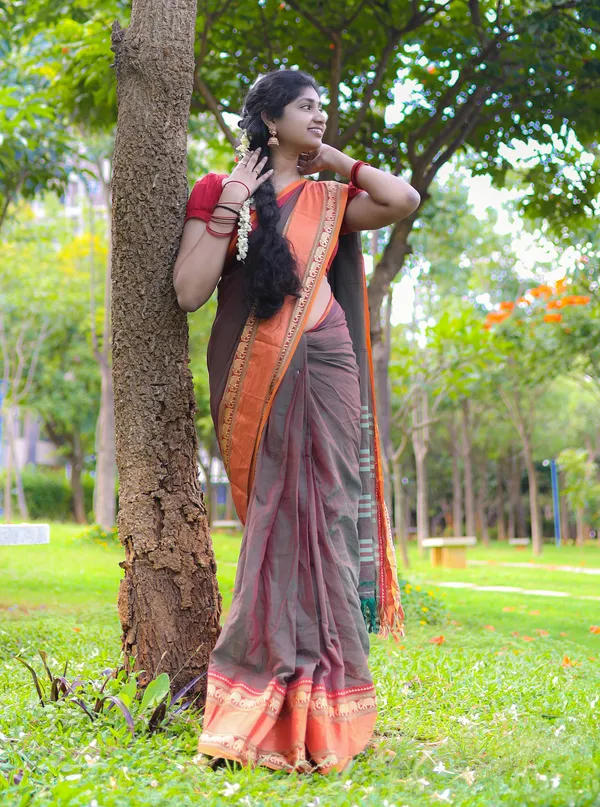 Seaweed_Green_Narayanpet_Pure_cotton_saree