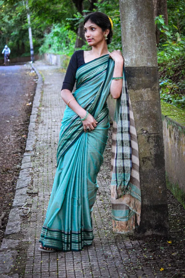 Orissa_Pattern_Narayanpet_Pure_Cotton_saree_with_Running_blouse_piece_(Same_As_saree)