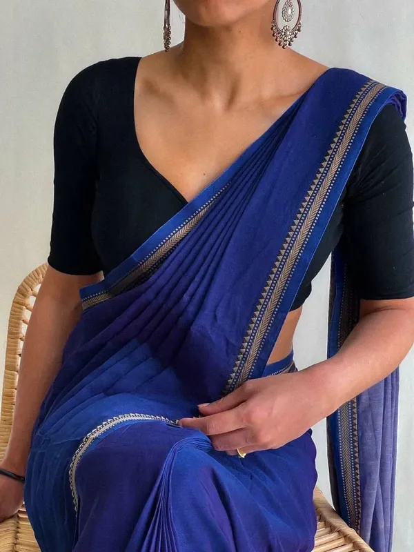 Royal_Blue_Ashwini_Narayanpet_pure_cotton_saree