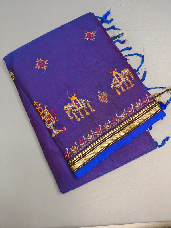 Royal_Blue_Kasuti_Embroidered_Narayanapet_Pure_Cotton_saree