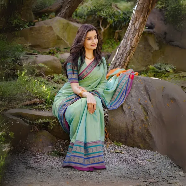 Shravvya_Narayanpeth_Pure_Mercerised_Cotton_Saree_With_Running_Blouse_PIece_(Same_As_Saree)