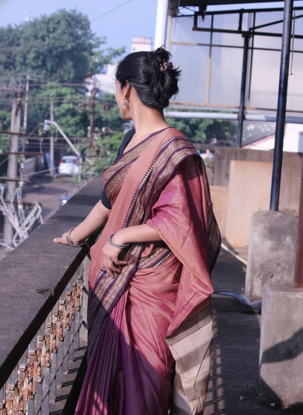 Orissa_BrickRed_Naryan_Pet_Pure_Cotton_Saree