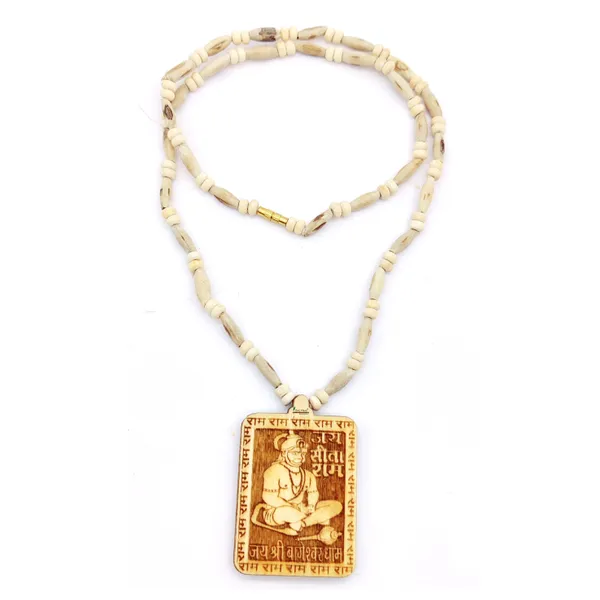 Wooden_Carving_Hanuman_ji_Pendant_with_Tulsi_Kanthi_Mala_(Hanu.M.T1)