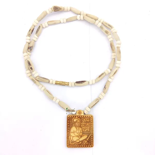 Wooden_Carving_Hanuman_ji_Pendant_with_Tulsi_Kanthi_Mala_(Hanu.S.T1)