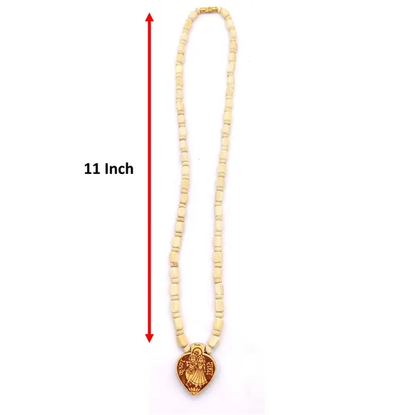 Wooden_Carving_Radha_Krishna_Pendant_with_Tulsi_kanthi_Mala_(RK.HRT.W1)