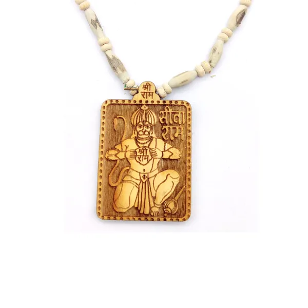 Wooden_Carving_Hanuman_ji_Pendant_with_Tulsi_Kanthi_Mala_(Hanu.V2.T1)