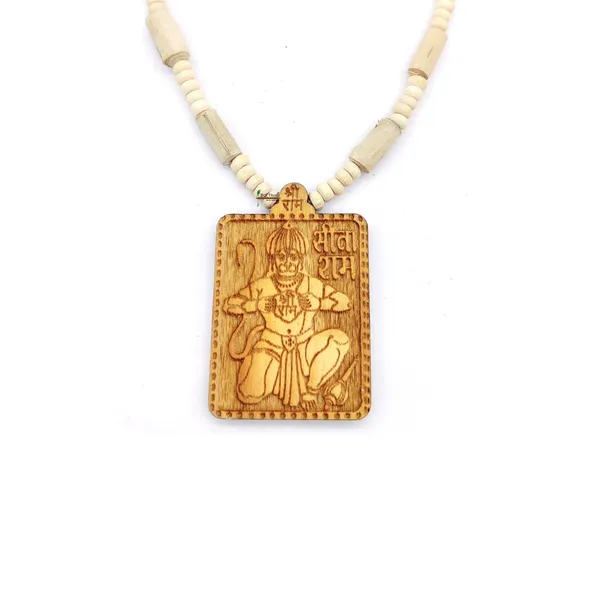 Wooden_Carving_Hanuman_ji_Pendant_with_Tulsi_Kanthi_Mala_(Hanu.V2.T2)