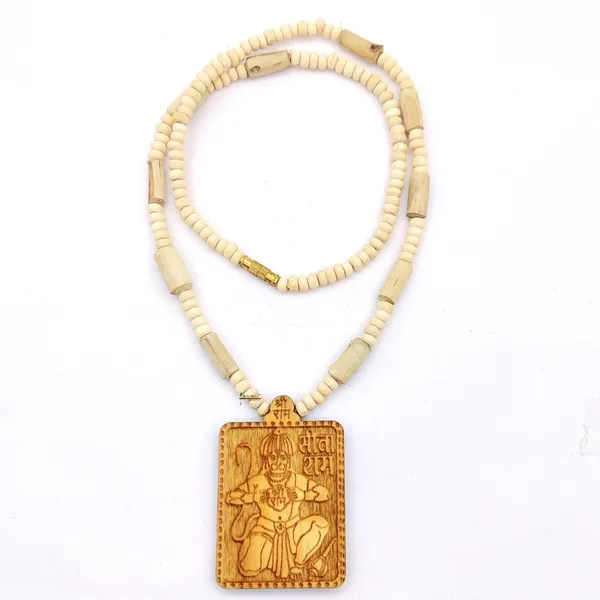 Wooden_Carving_Hanuman_ji_Pendant_with_Tulsi_Kanthi_Mala_(Hanu.V2.T2)