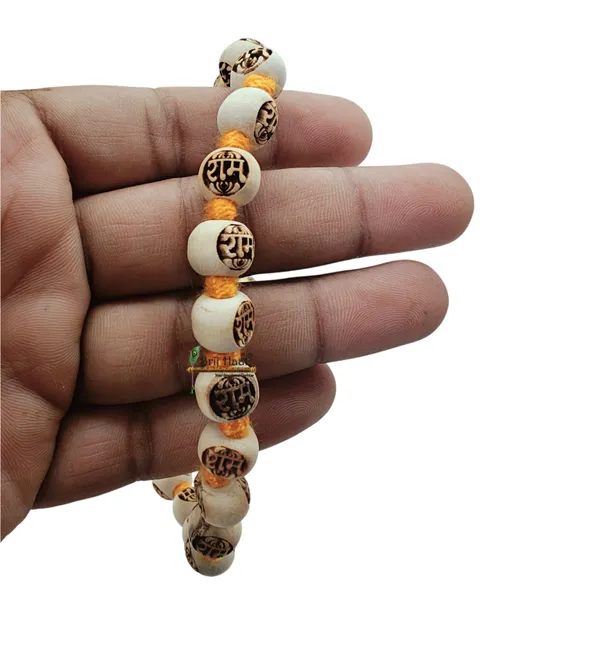 Ram_Ram_Carving_10mm_Beads_japa_mala_108+1_Beads_with_jholi_Bag
