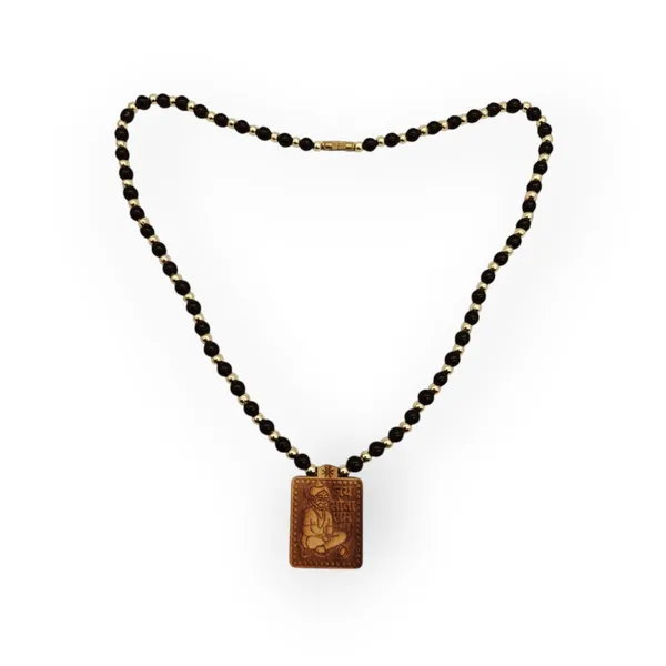 Wooden_Carving_Hanuman_ji_pendant_with_Black_crystal_chain_(Hanu.S.Bcry)