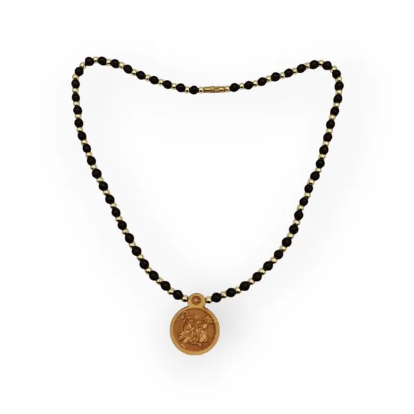 Wooden_Carving_Hanuman_ji_pendant_with_Black_crystal_chain_(Hanu.R.Bcry)