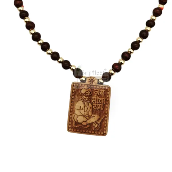 Wooden_Carving_Shree_Bageshwar_Dham_Balaji_Hanuman_Ji,_Handmade_with_lal_Chandan_Mala_(Hanu.S)