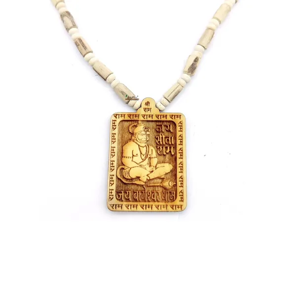 Wooden_Carving_Hanuman_ji_Pendant_with_Tulsi_Kanthi_Mala_(Hanu.M.T2)