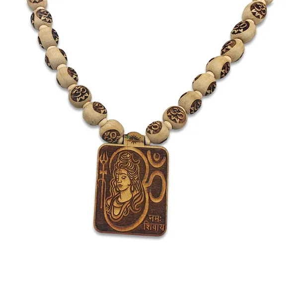 Wooden_Carving_Shiv_Parvati_Ji_Pendant_with_Om_Carving_Beads_Mala_(Shivom.W.OM.W)
