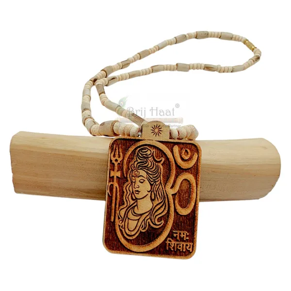 Wooden_Carving_Shiv_Om_Mahakaal_Pendant_with_Tulsi_kanthi_Mala_(Shivom.T2)