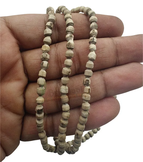 Religious_Tulsi_Kanthi_Mala_Chain,_Brown/Size_-_3_mm_(3_round)