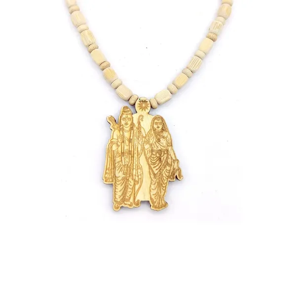 Wooden_Carving_Sita_Ram_ji_Pendant_with_Tulsi_kanthi_Mala_(Sitaram.V1.W1)
