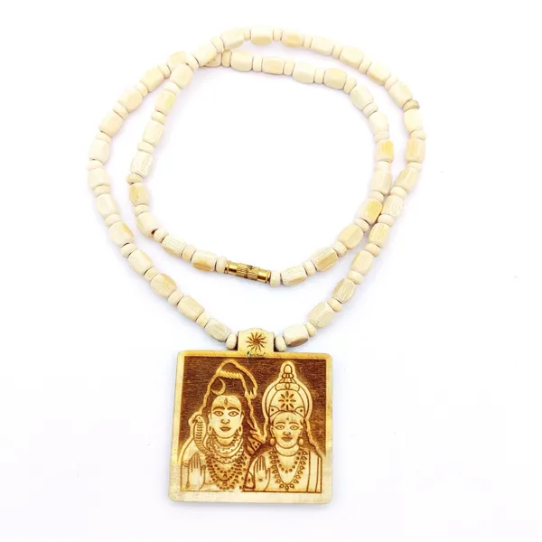 Wooden_Carving_Shiv_Parvati_ji_Pendant_with_Tulsi_kanthi_Mala_(Shivshakti.W1)