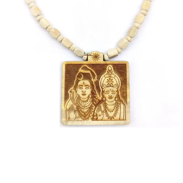 Wooden_Carving_Shiv_Parvati_ji_Pendant_with_Tulsi_kanthi_Mala_(Shivshakti.W1)