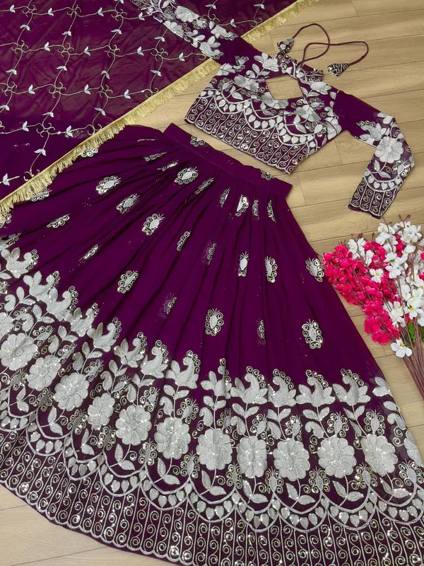 Regal_Wine_Embroidered_Georgette_Party_Wear_Lehenga_Choli