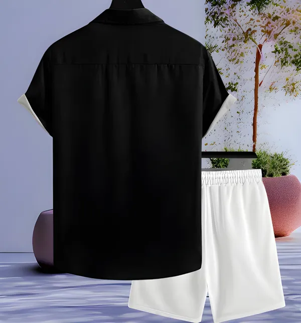 Black_White_Digital_Printed_Casual_Night_Suit_Set_For_Men