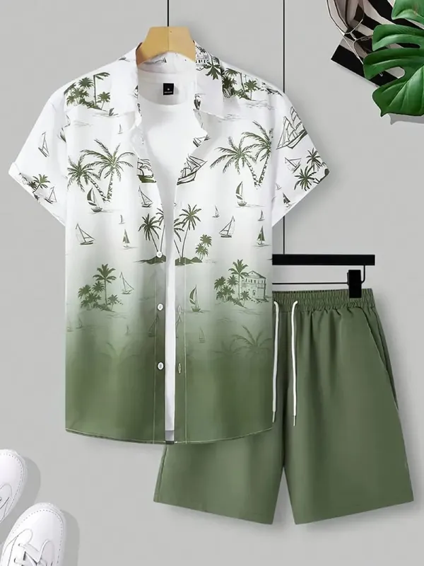 Men’s_Premium_Beach_Vibe_Co-Ord_Set_–_Printed_Shirt_&_Shorts