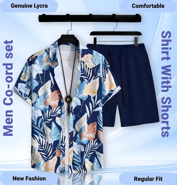 Navy_Blue_Printed_Men's_Night_Dress