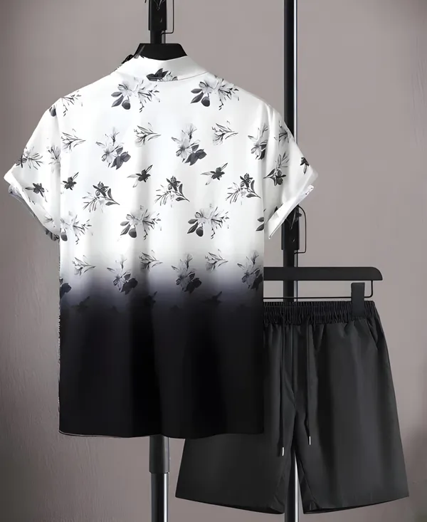 Black_&_White_Digital_Printed_Casual_Co-ords_or_Night_Suit_Set_For_Men