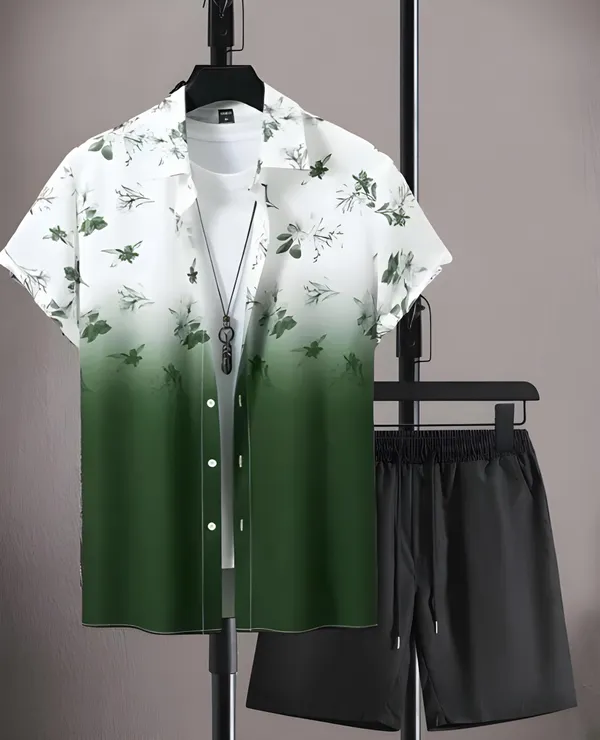 Green_&_White_Rayon_All_Over_Printed_Night_Set