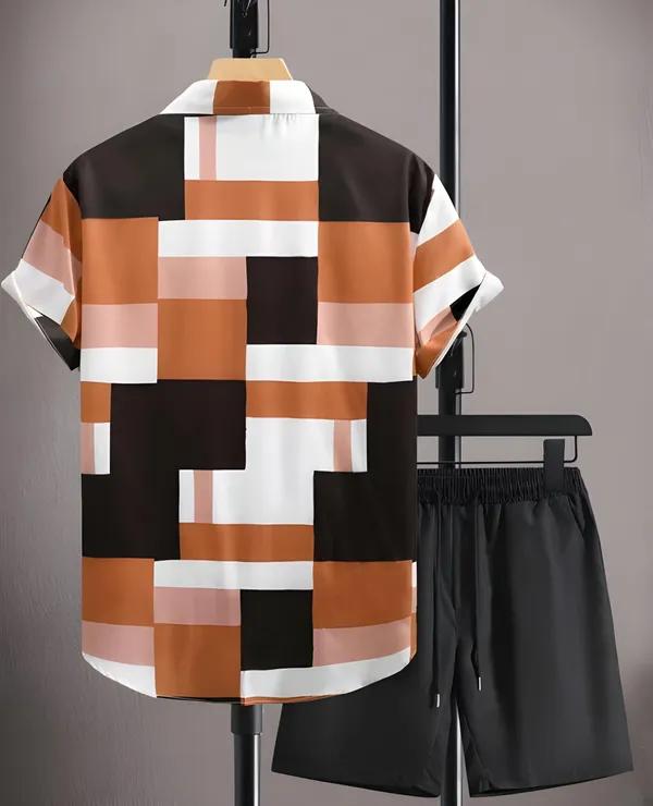 Brown_Men's_Night_Suit_Sets