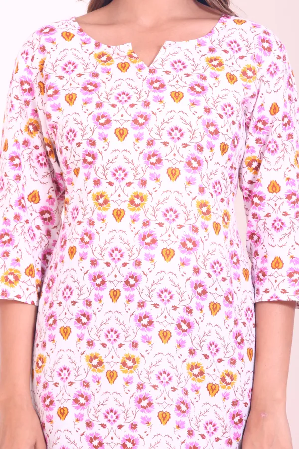 Women_Floral_print_Short_kurti