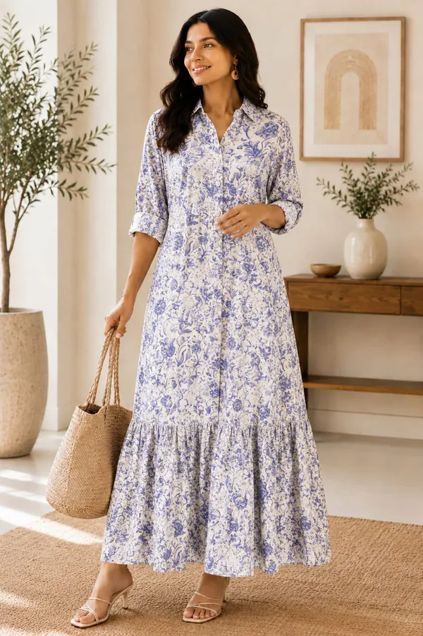 Blooming_Flared_Long_Print_Dress_For_Women