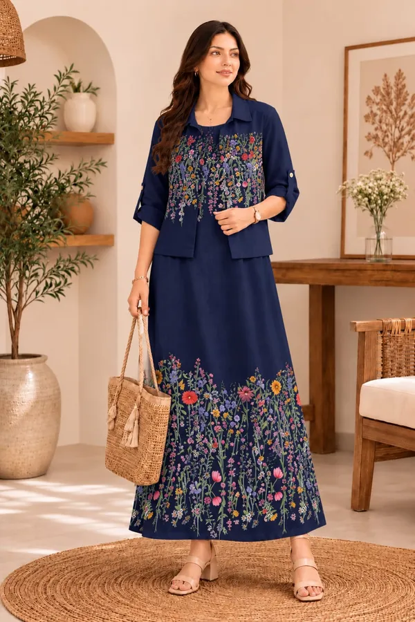 Navy_Blue_Floral_Aura__Removable_Jacket_Gown_