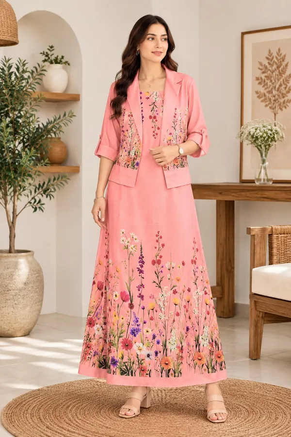Peach_Floral_Aura__Removable_Jacket_Gown_