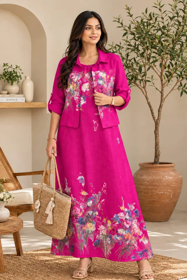 Rani_Pink_Floral_Aura__Removable_Jacket_Gown_