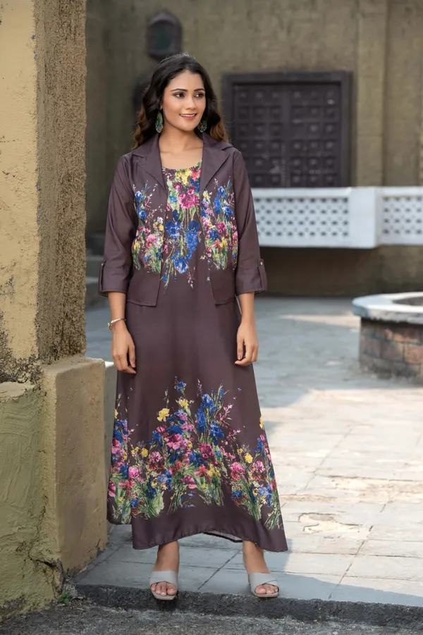 Brown_Floral_Aura__Removable_Jacket_Gown_