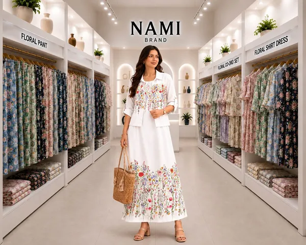 White_Floral_Aura__Removable_Jacket_Gown_