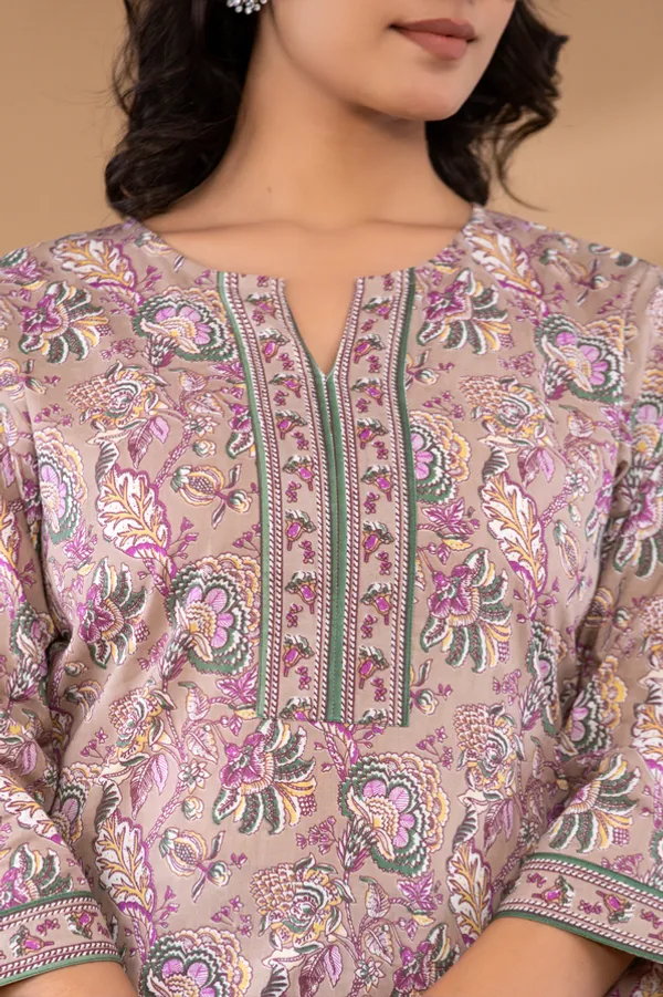 Peach_Cotton_Printed_Tunic_For_Women