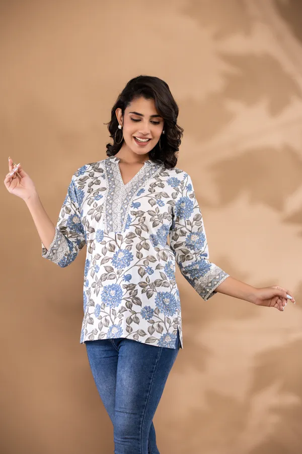 White_Cotton_Printed_Tunic_For_Women
