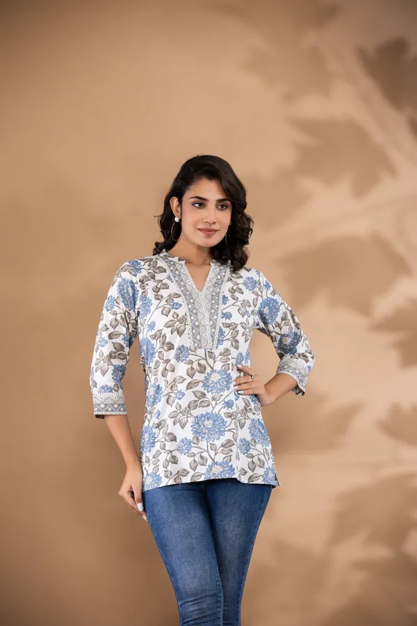 White_Cotton_Printed_Tunic_For_Women