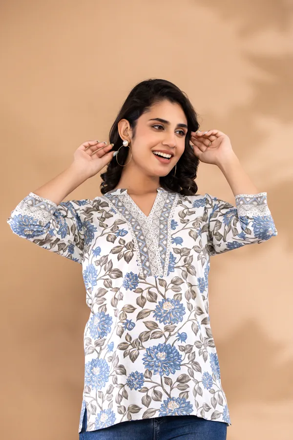 White_Cotton_Printed_Tunic_For_Women