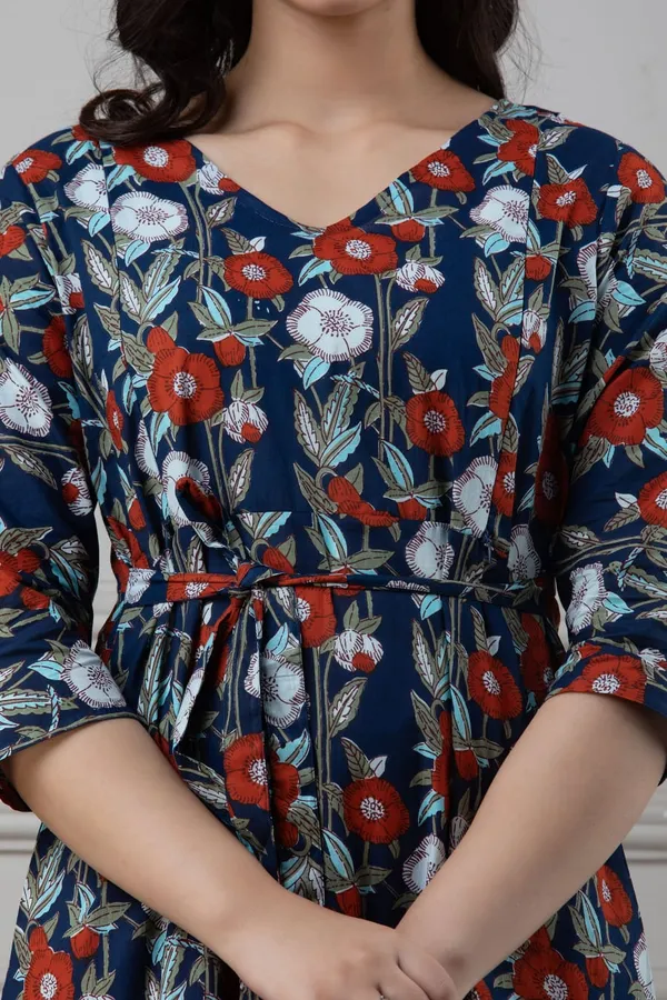 BLUE__FLOWER_MATERNITY_DRESS