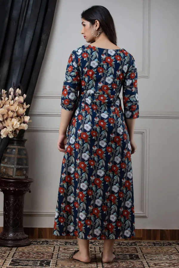 BLUE__FLOWER_MATERNITY_DRESS