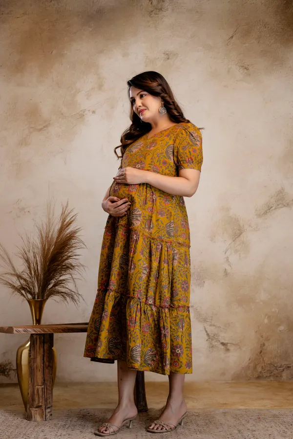 Cotton_Printed_Maternity_Kurti