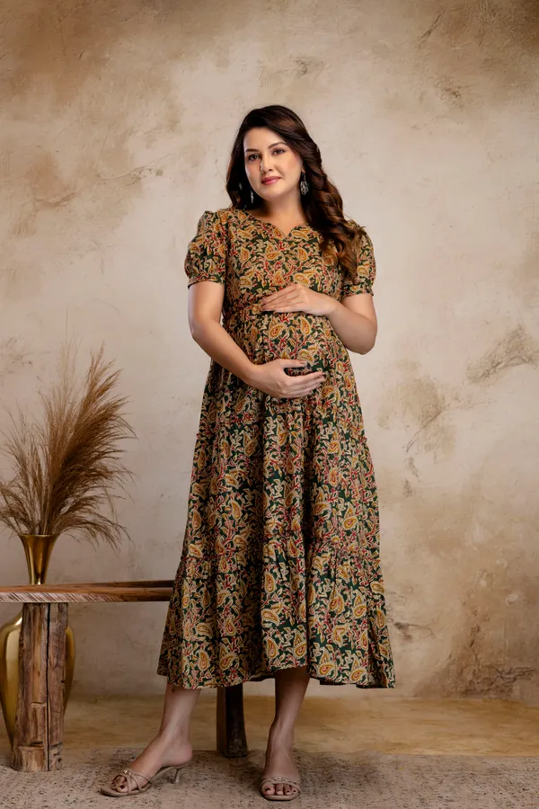 Cotton_Printed_Maternity_Kurti