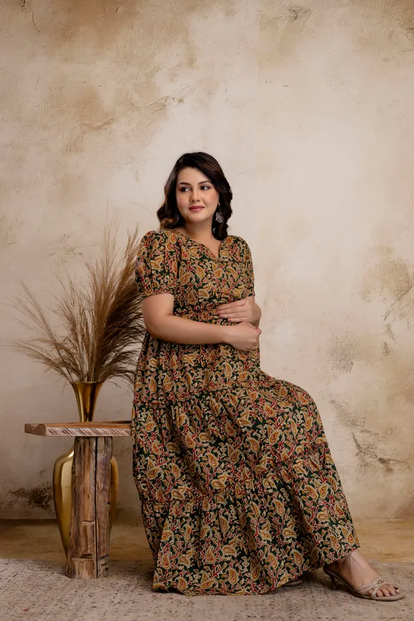 Cotton_Printed_Maternity_Kurti