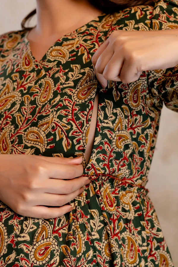 Cotton_Printed_Maternity_Kurti
