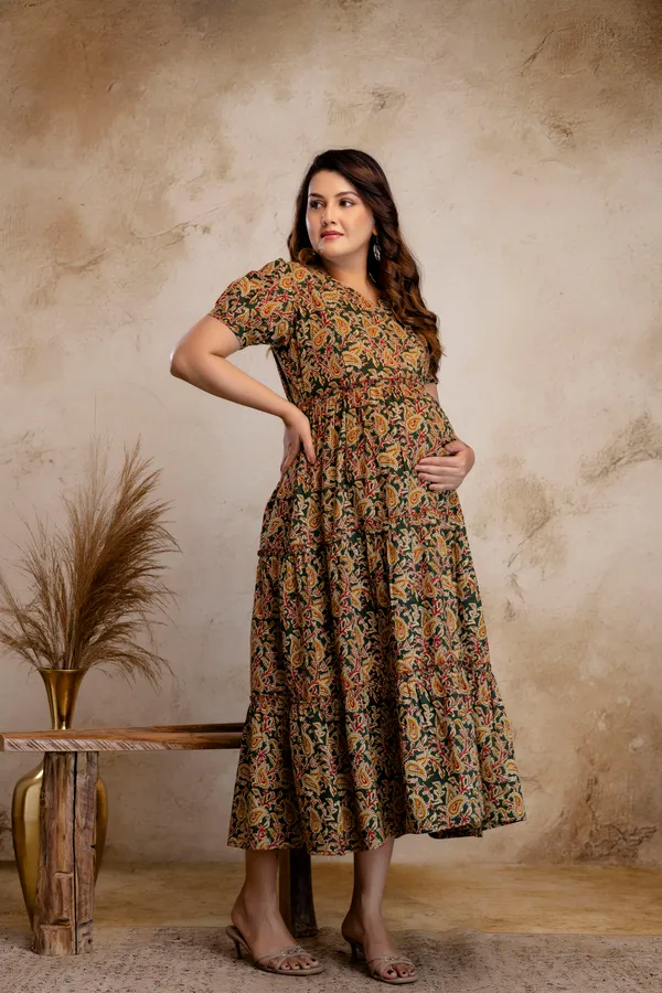 Cotton_Printed_Maternity_Kurti