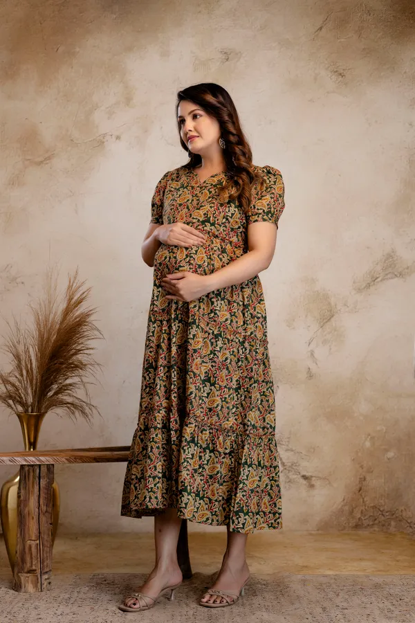 Cotton_Printed_Maternity_Kurti